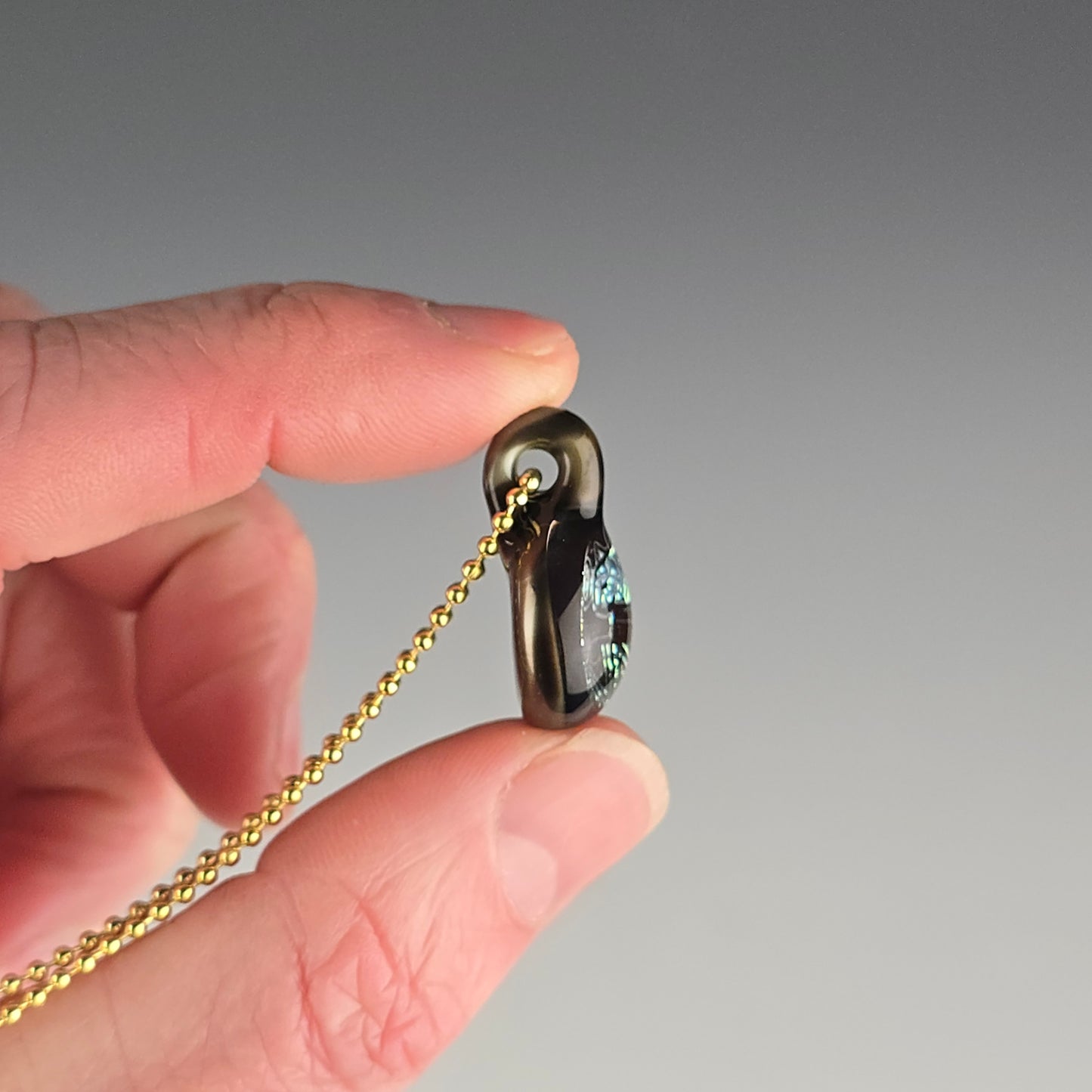 Mini Gold Aztec Dichro: Electrum