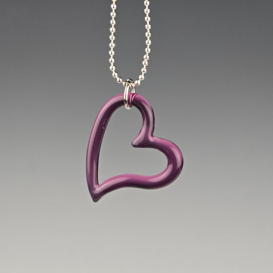 Amethyst Heart