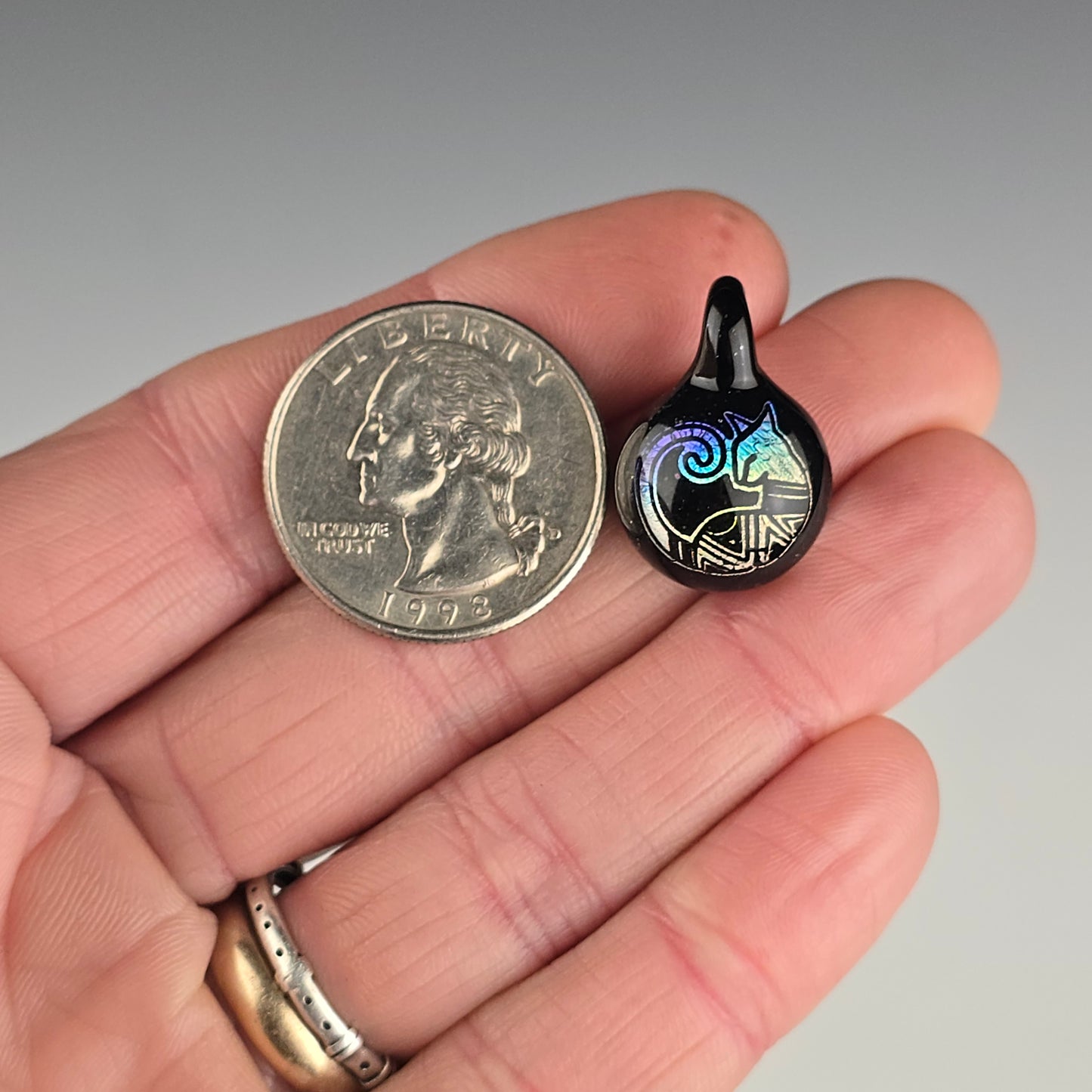 Mini Rainbow Aztec Dichro: Galaxy