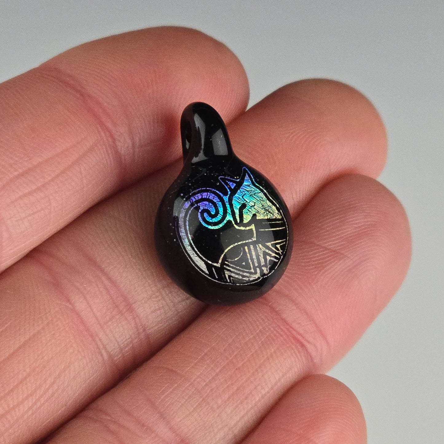 Mini Rainbow Aztec Dichro: Galaxy