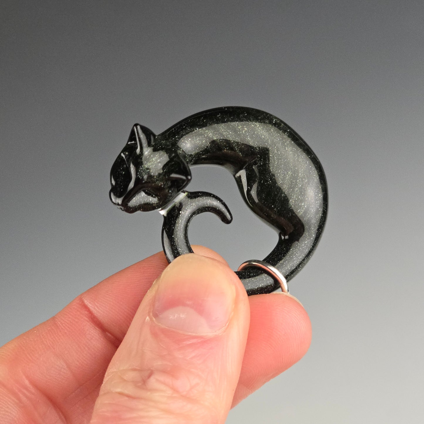 Sparkly Black: small