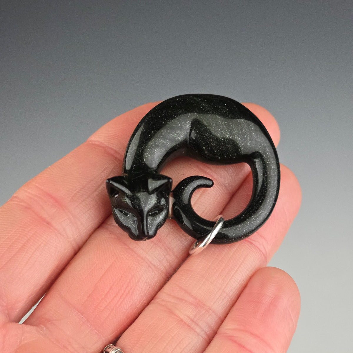 Sparkly Black: small