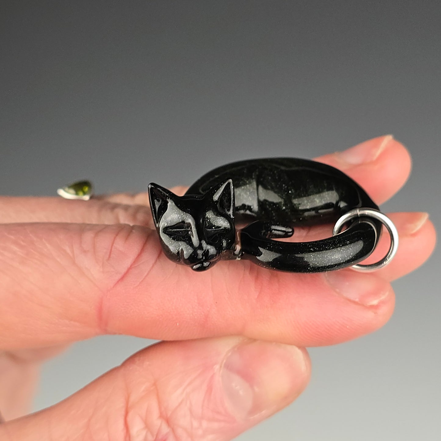 Sparkly Black: small