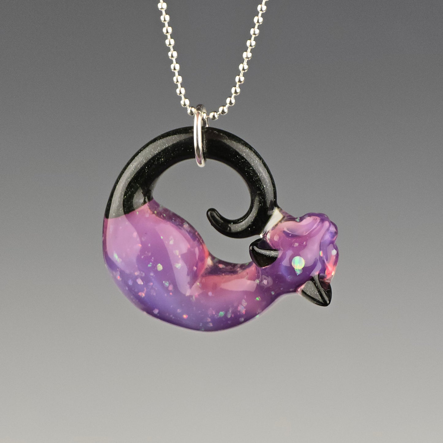 Stargazer Opal 3rd Eye Kitty: small