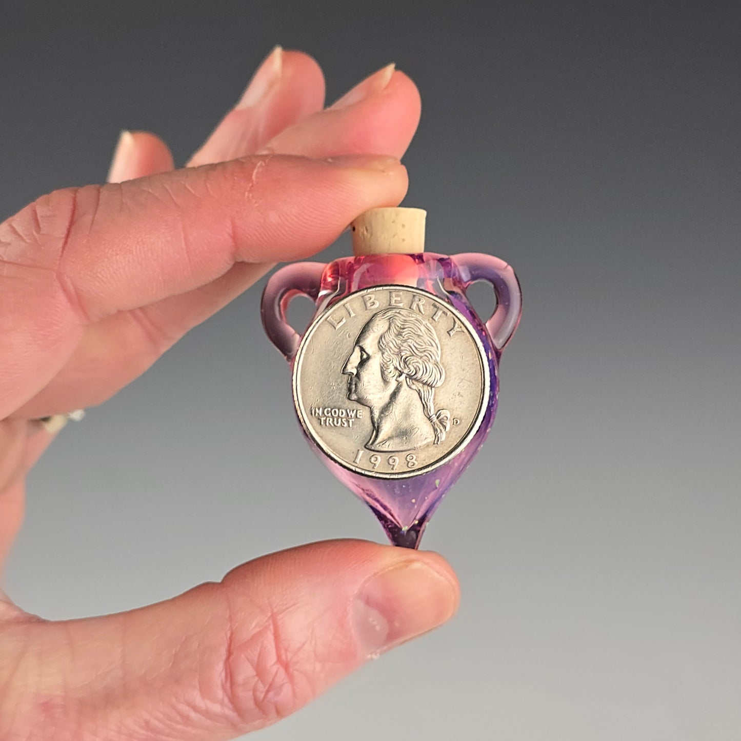 Pink Opal Hanging Keeper