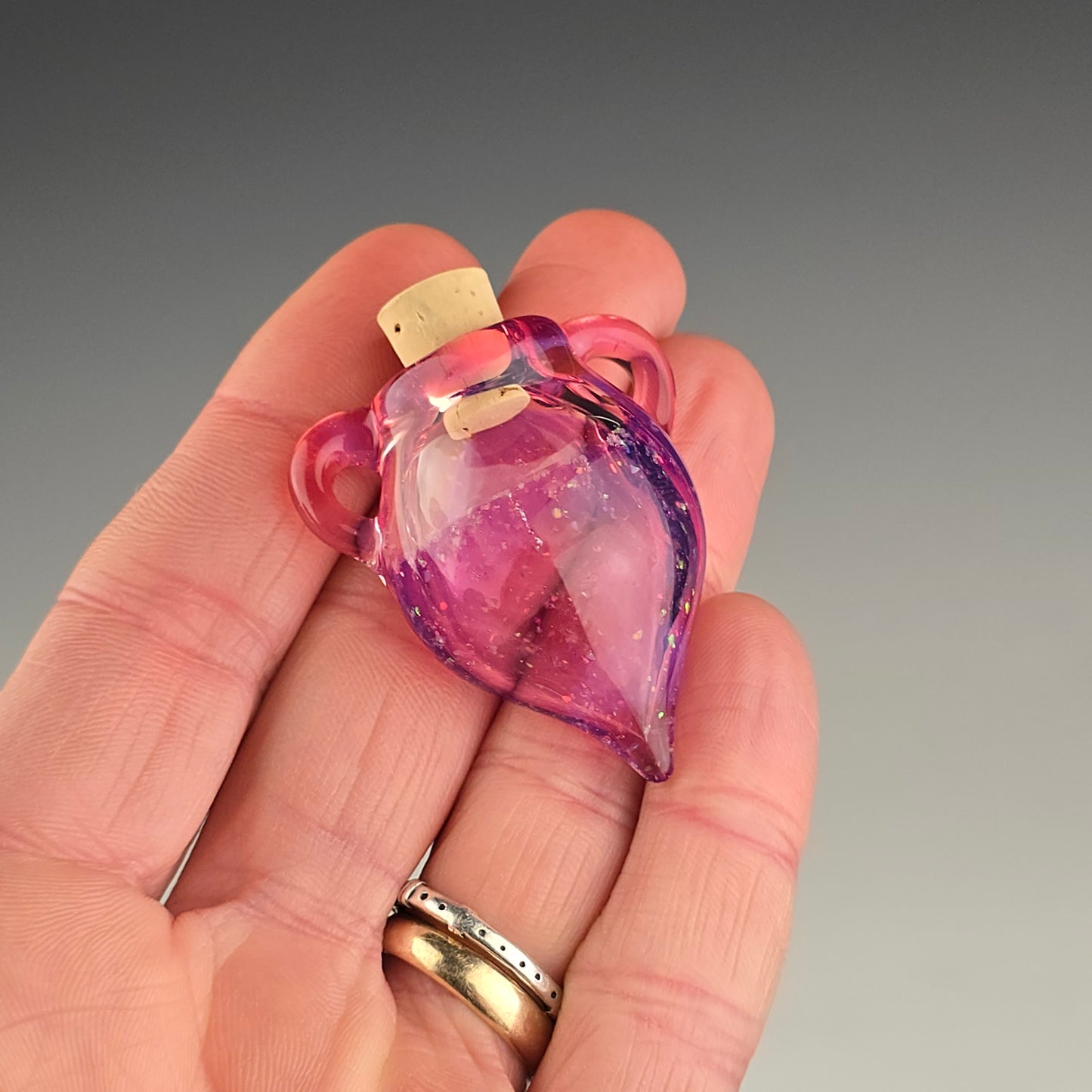 Pink Opal Hanging Keeper