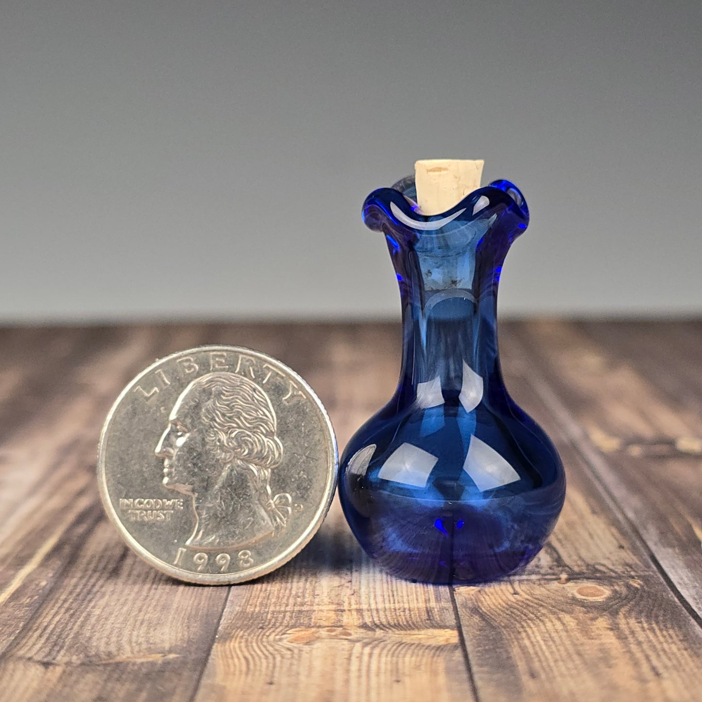 Cobalt Ruffled Edge
