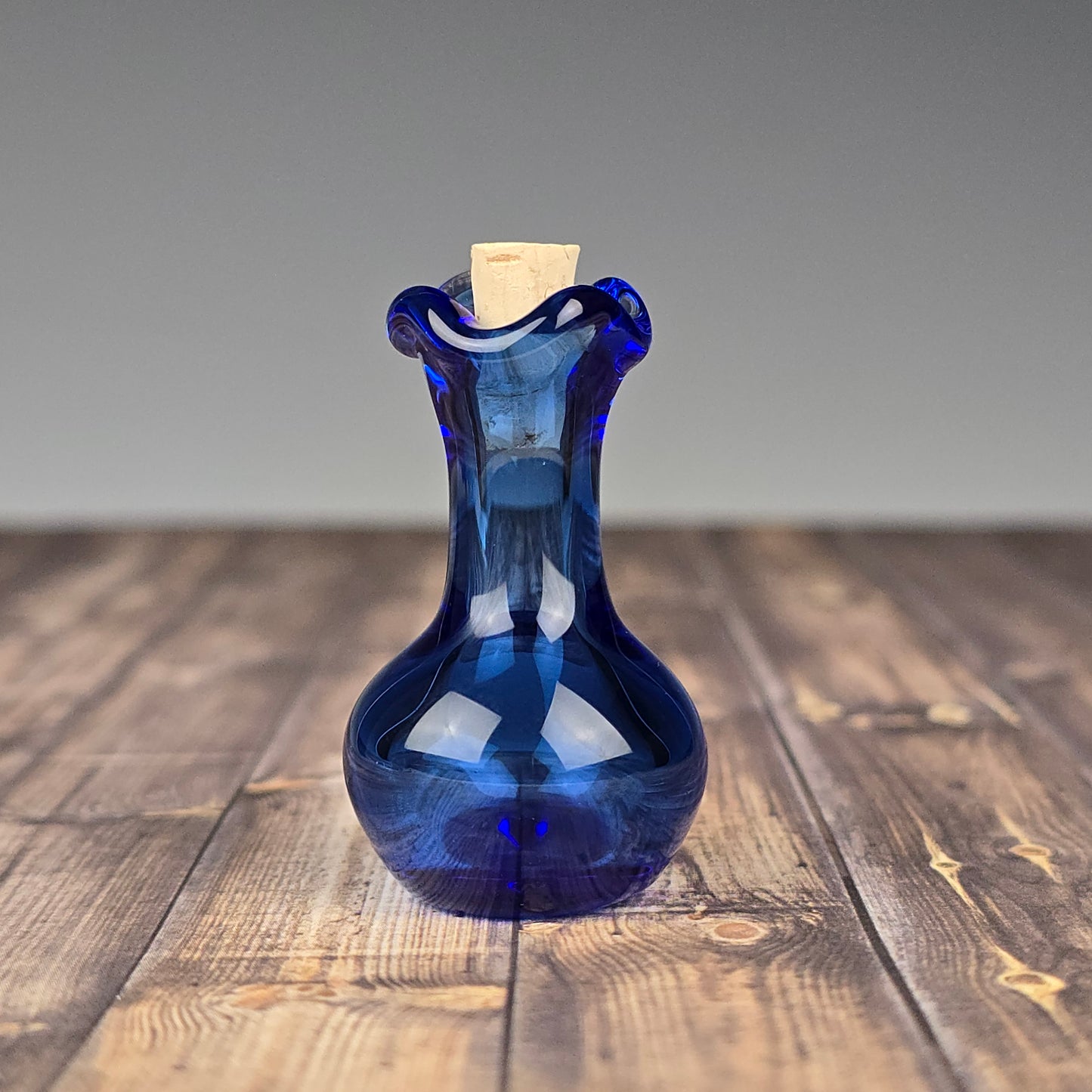 Cobalt Ruffled Edge