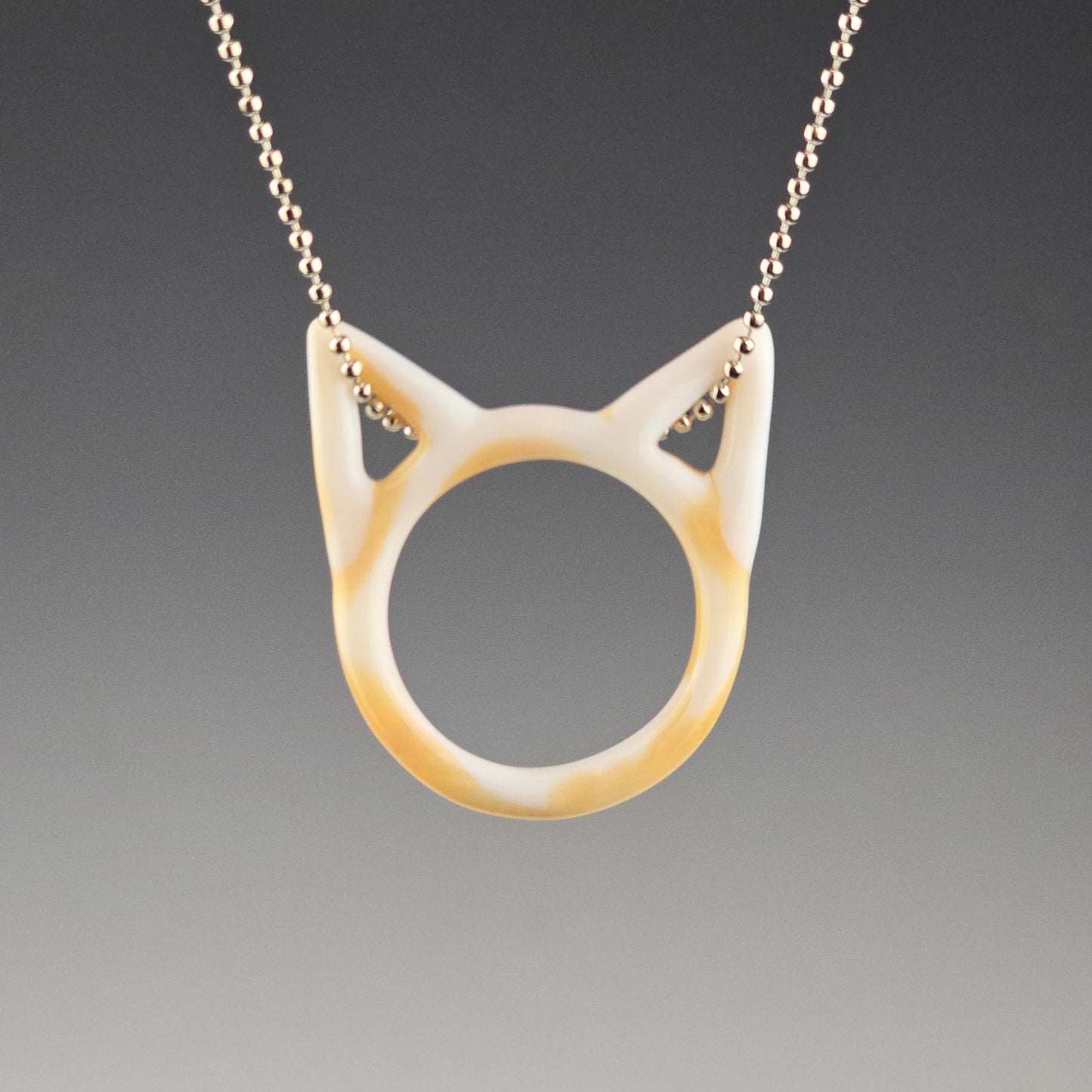 Orange & White Kitty Face