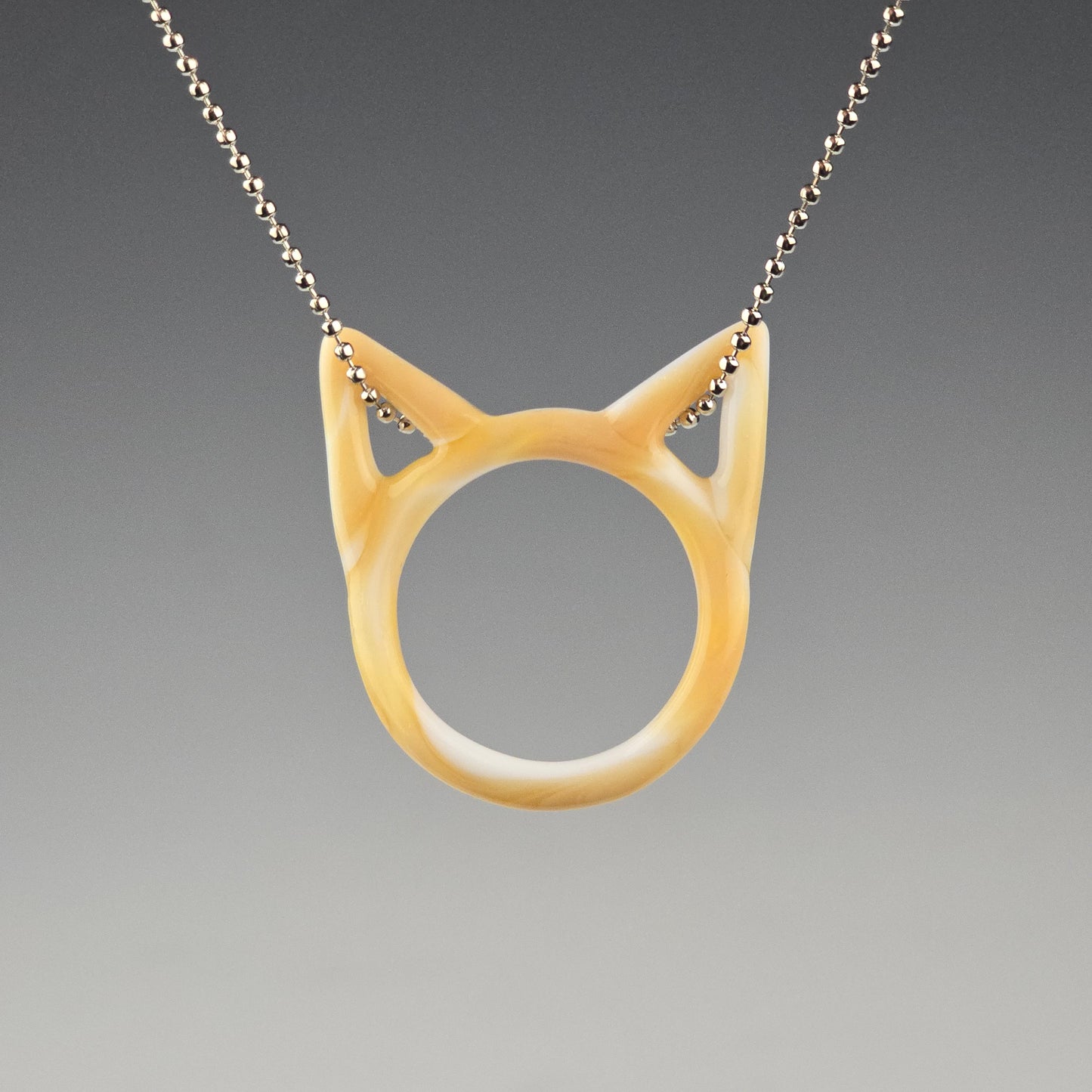 Orange & White Kitty Face