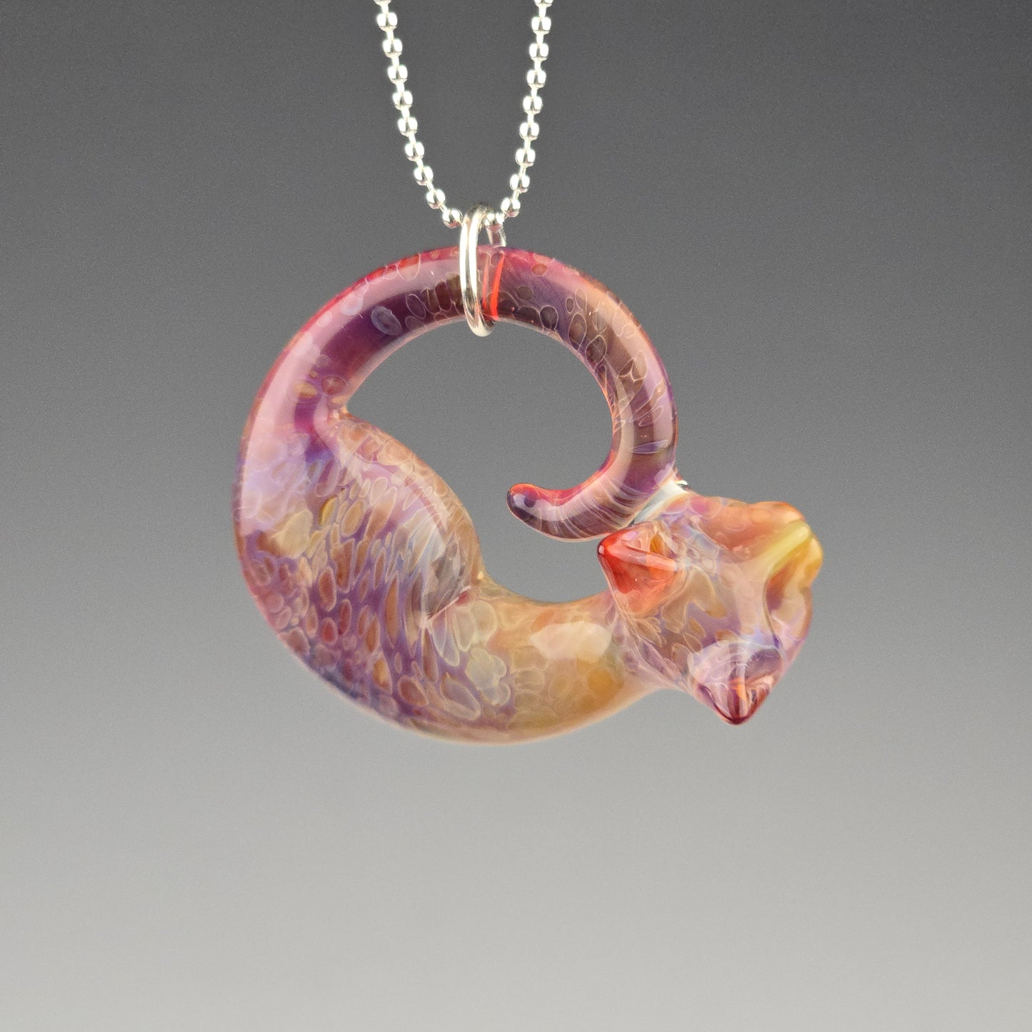 Spotted Amber Purple: large