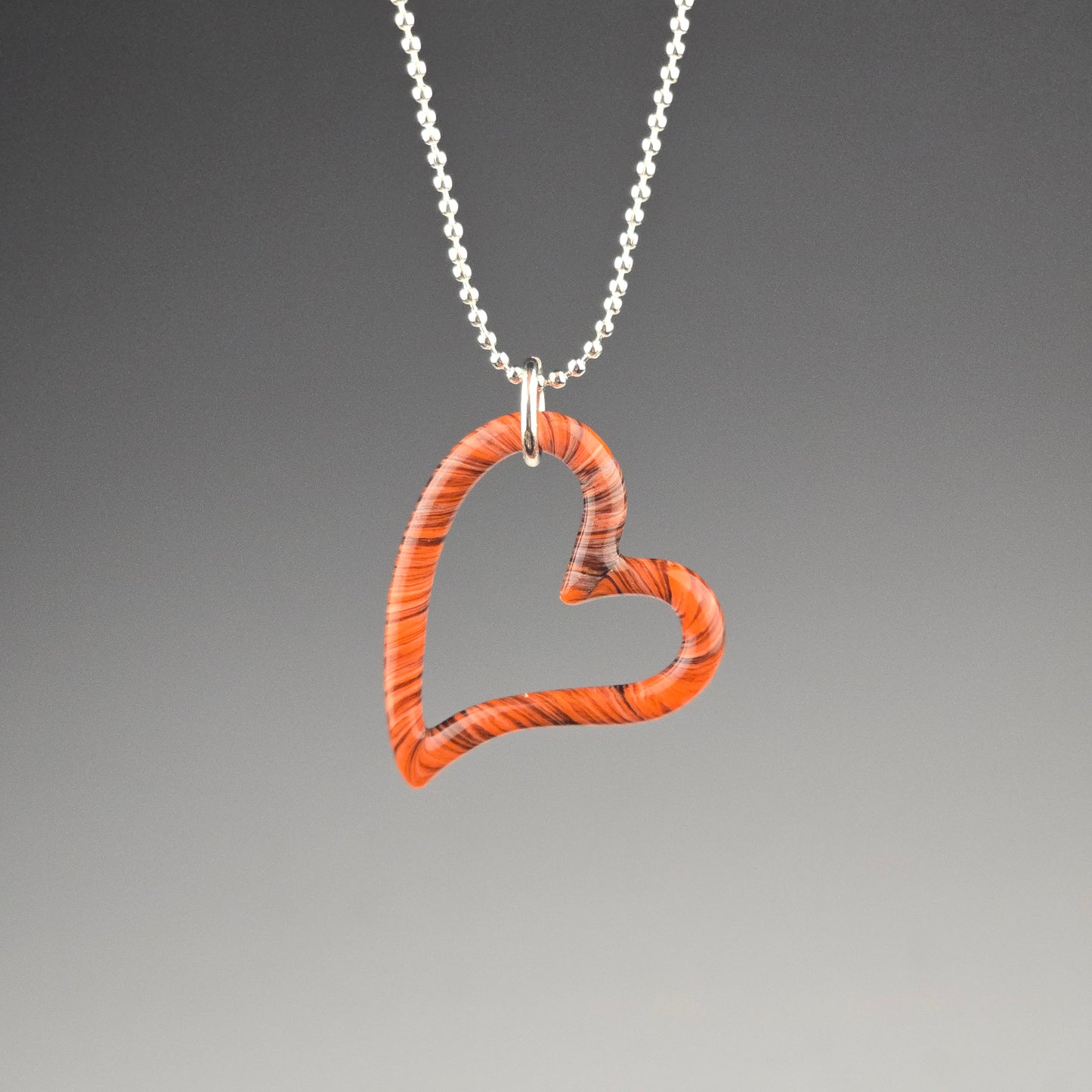 Orange Tabby Heart