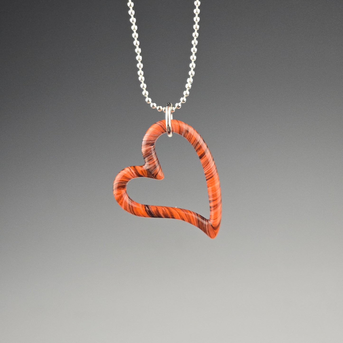 Orange Tabby Heart
