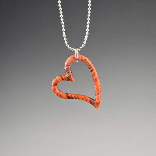 Orange Tabby Heart