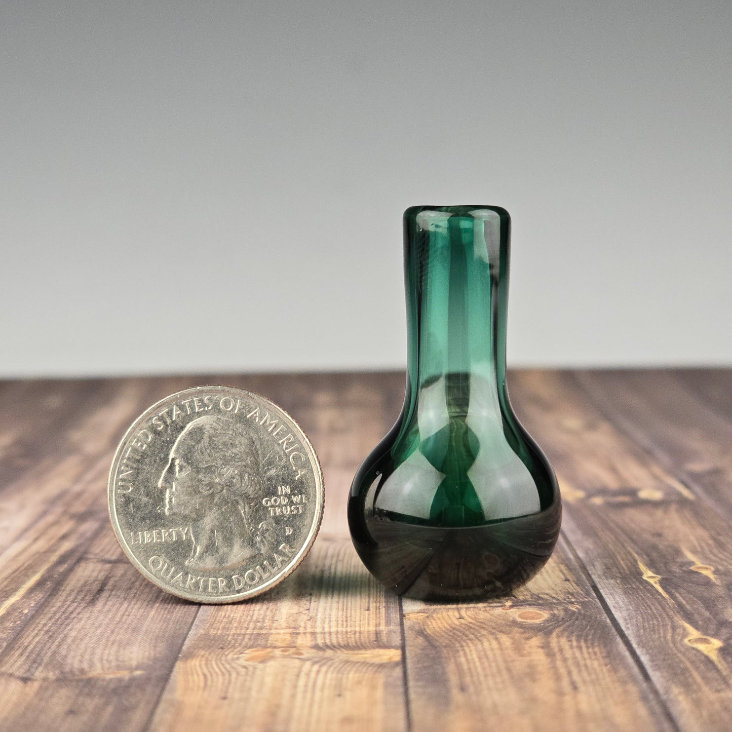 Mini Emerald Whisker Vase
