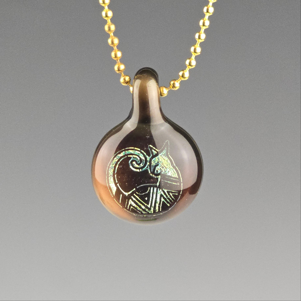 Mini Gold Aztec Dichro: Electrum