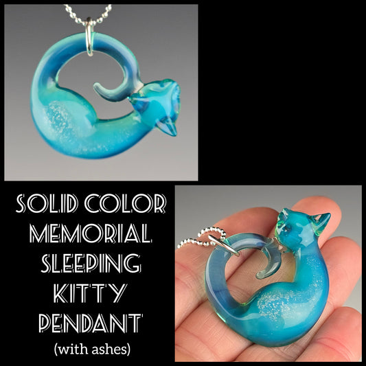 Data Fundraiser Giveaway: Solid Color Memorial Sleeping Kitty