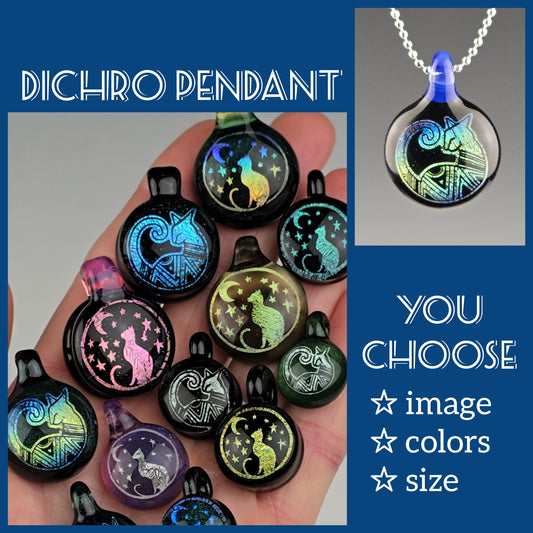 Data Fundraiser Giveaway: Custom Dichro Pendant