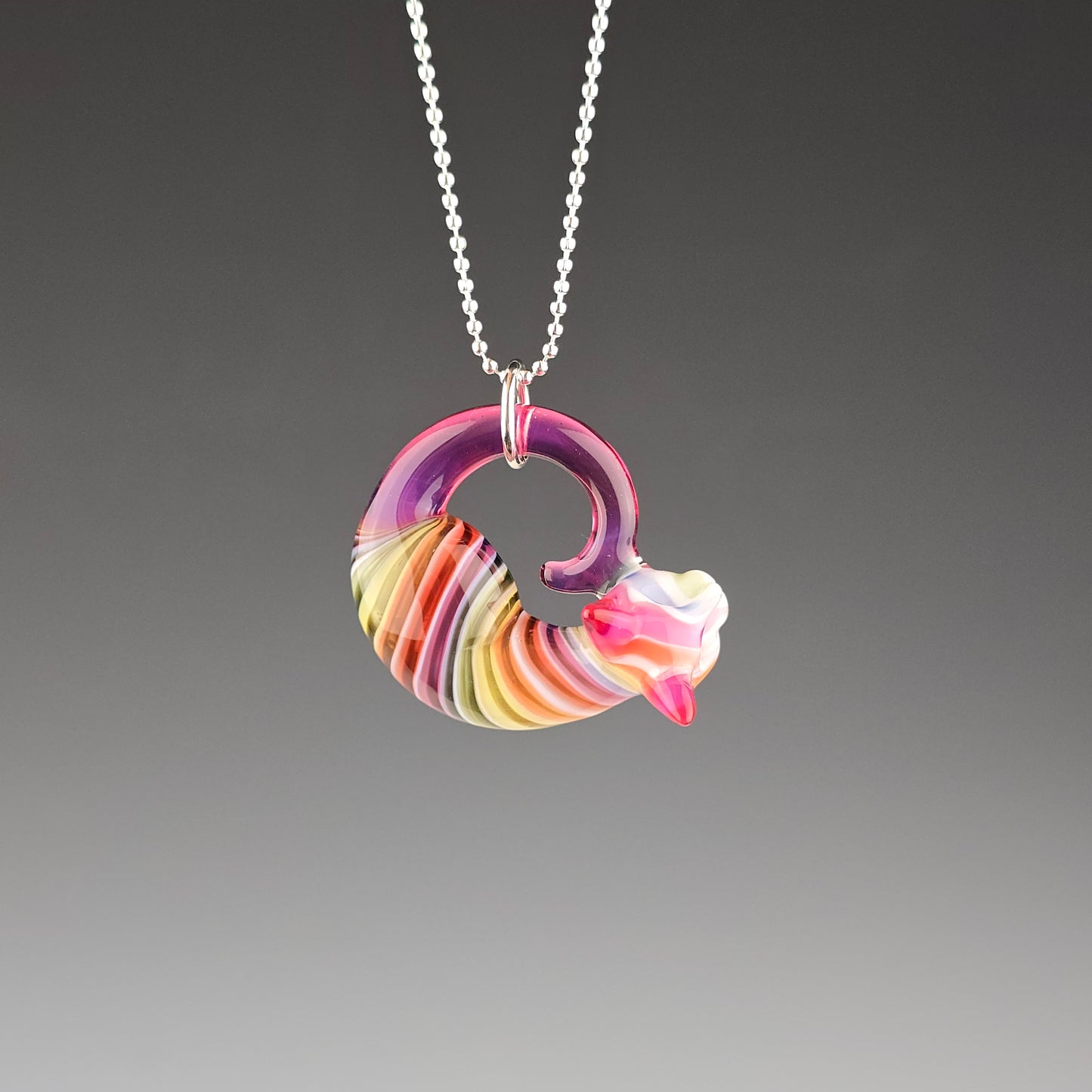 White Metallic Rainbow: mini