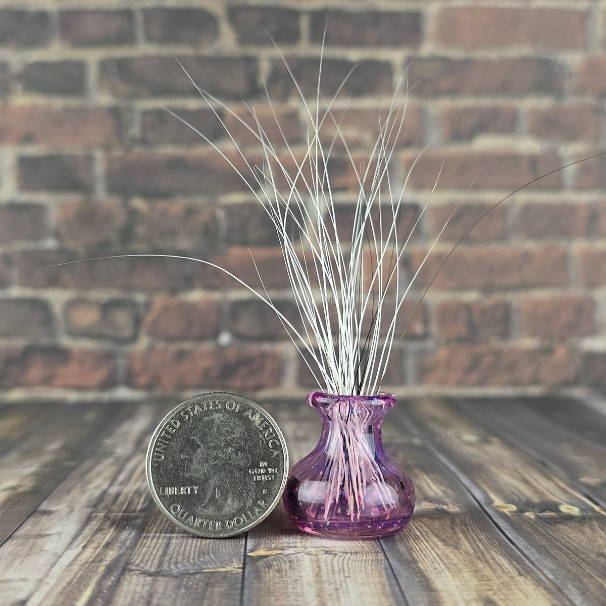 Pink Opals Whisker Vase #2