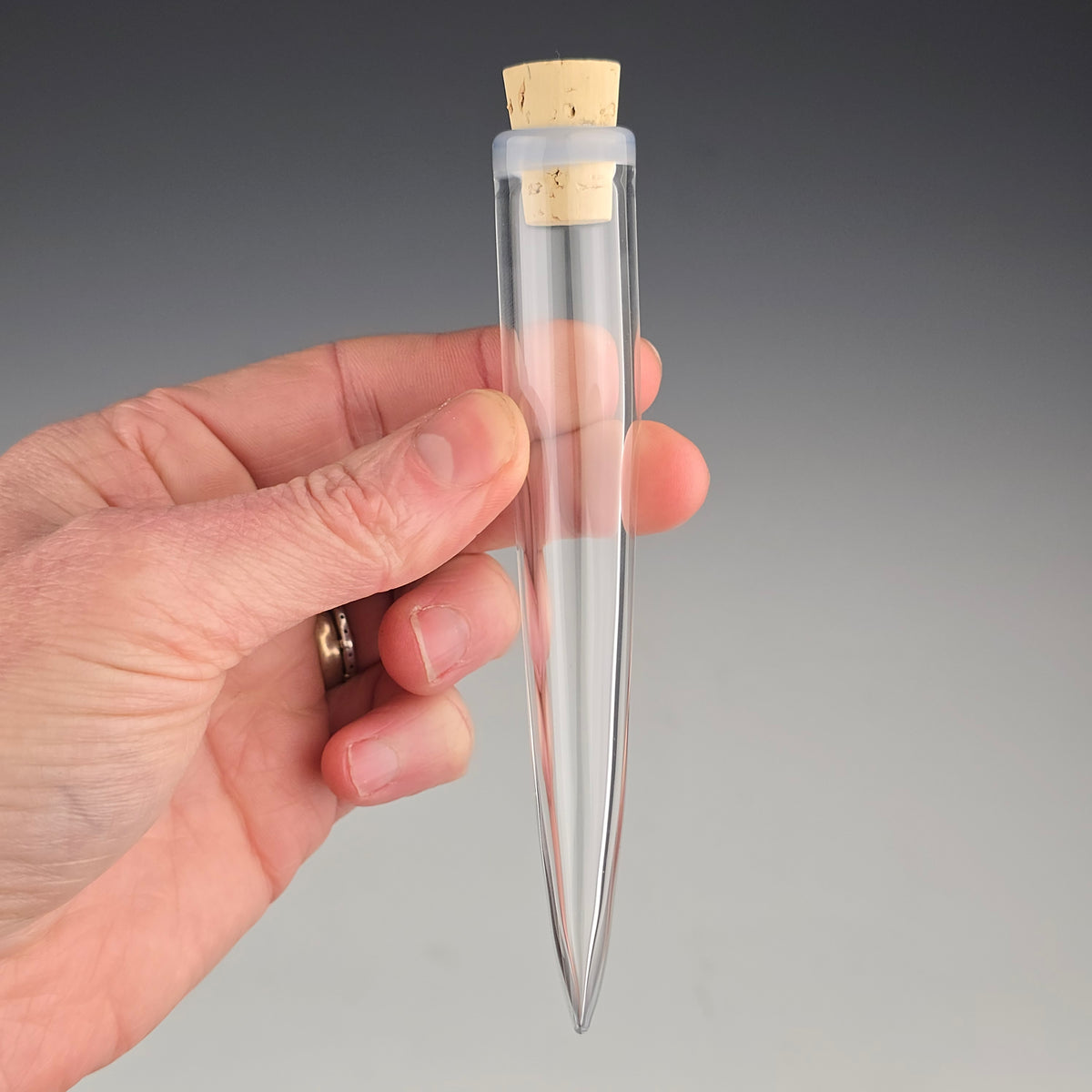 Pale Blue Ether Whisker Keeper 4"