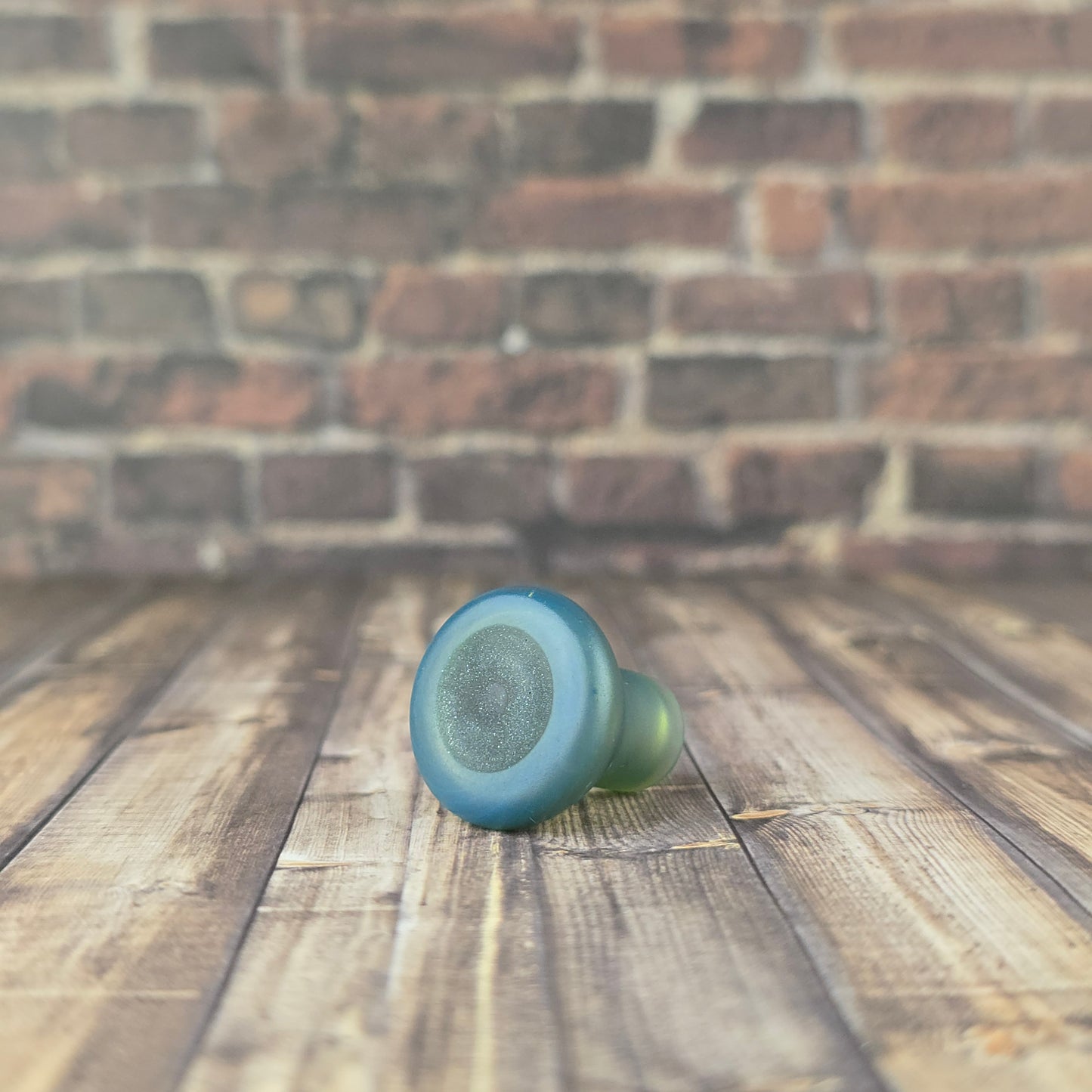Frosted Green Mini Whisker Vase
