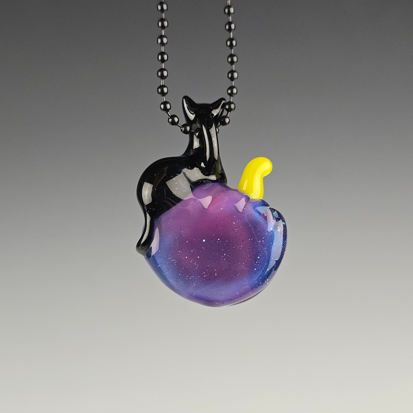 Galaxy & Royal Jelly Pumpkin Loaf Pendant