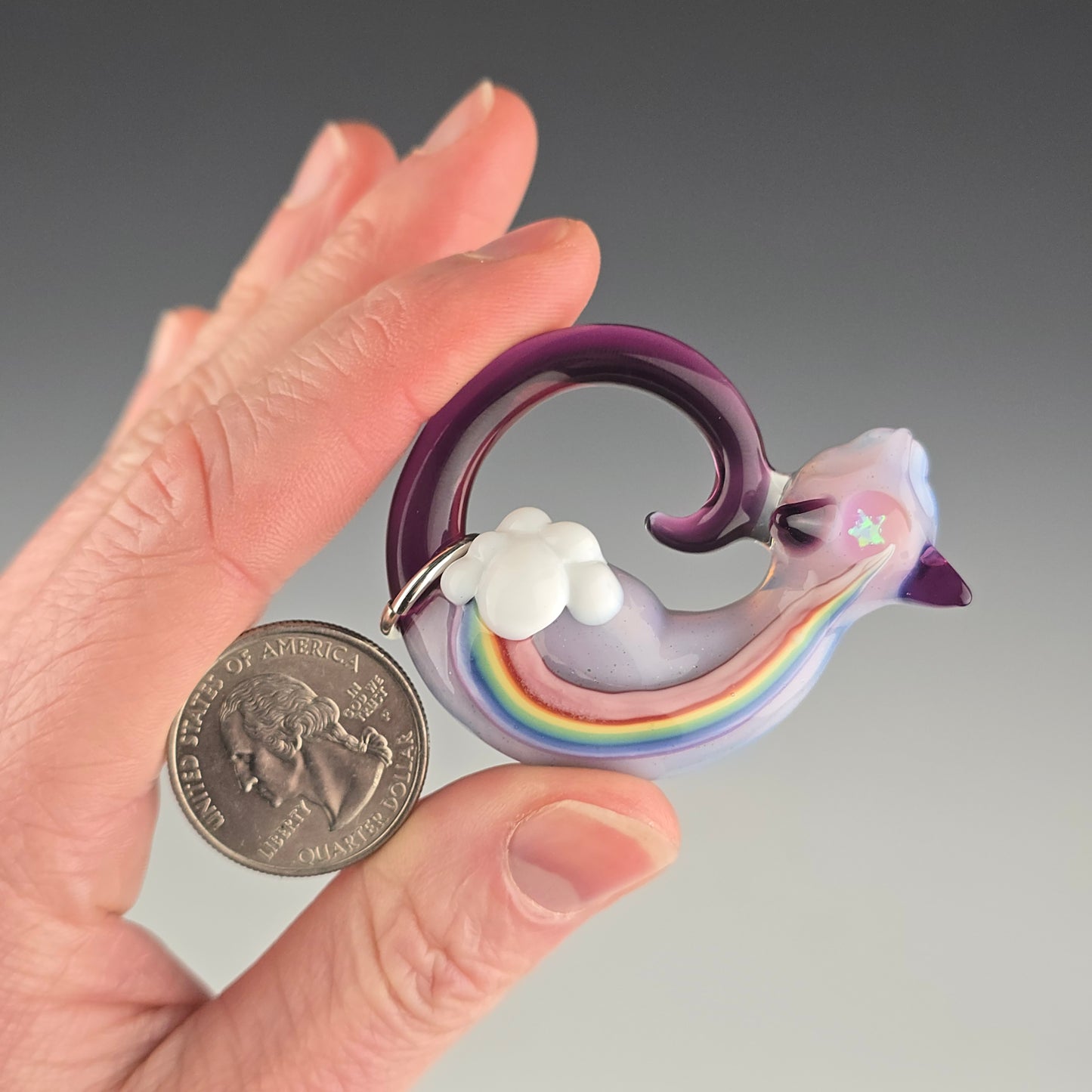 Shooting Star Sleeping Kitty: large