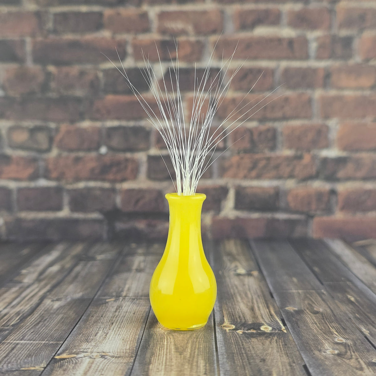 Tall Yellow Vase