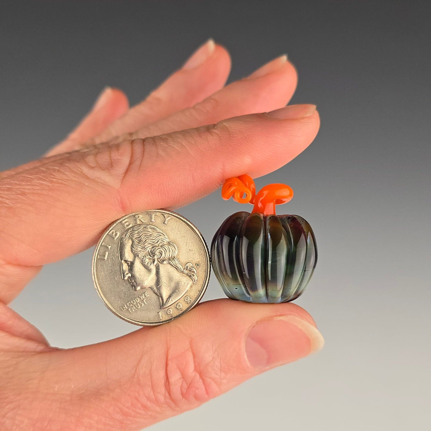 Pumpkin: Dark Earthy with Lava Stem