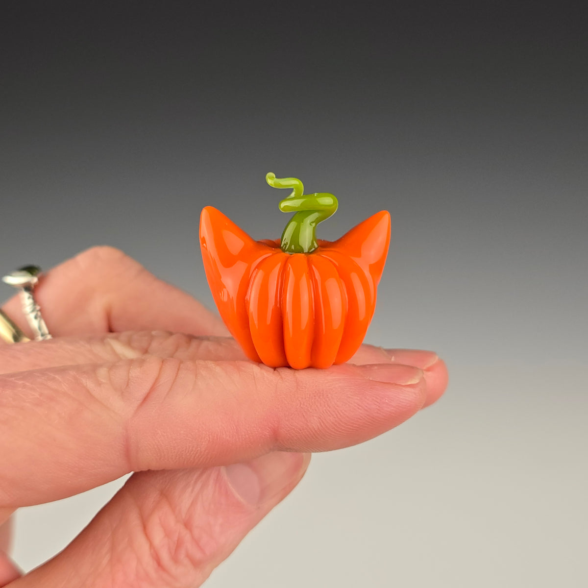 Lava Pumpkin Kitty Face #2