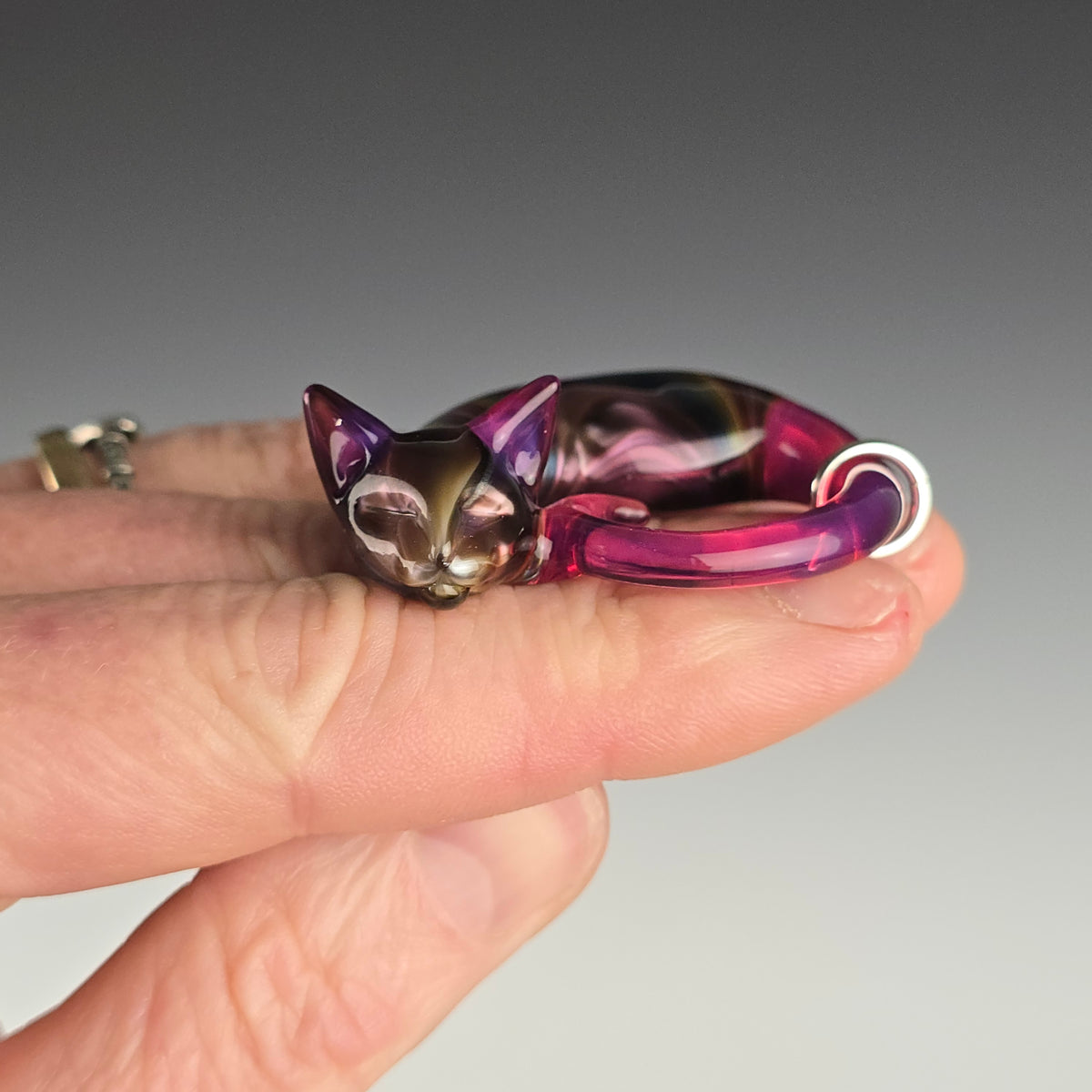 Metallic Pink Rainbow: small