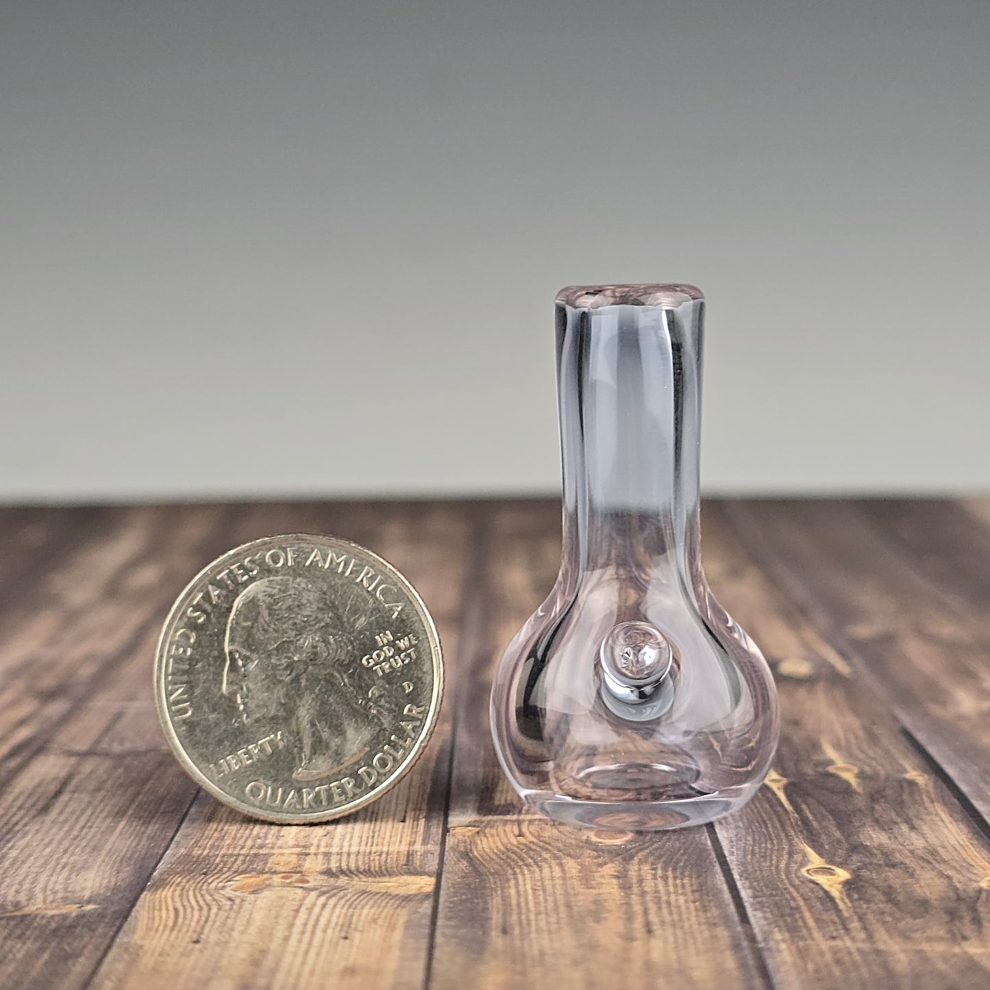 Purple Mini Tube Whisker Vase