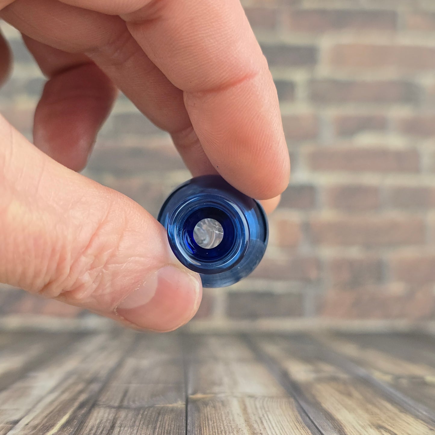 Mini Cobalt Whisker Vase #1