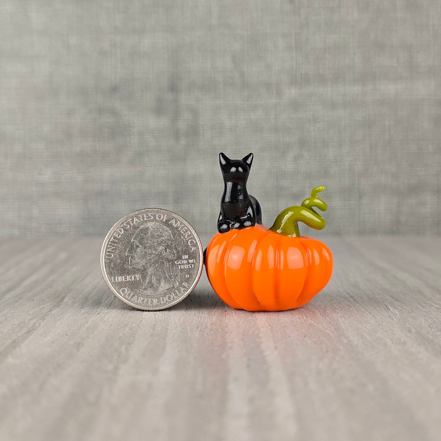 Galaxy & Lava Pumpkin Loaf Trinket