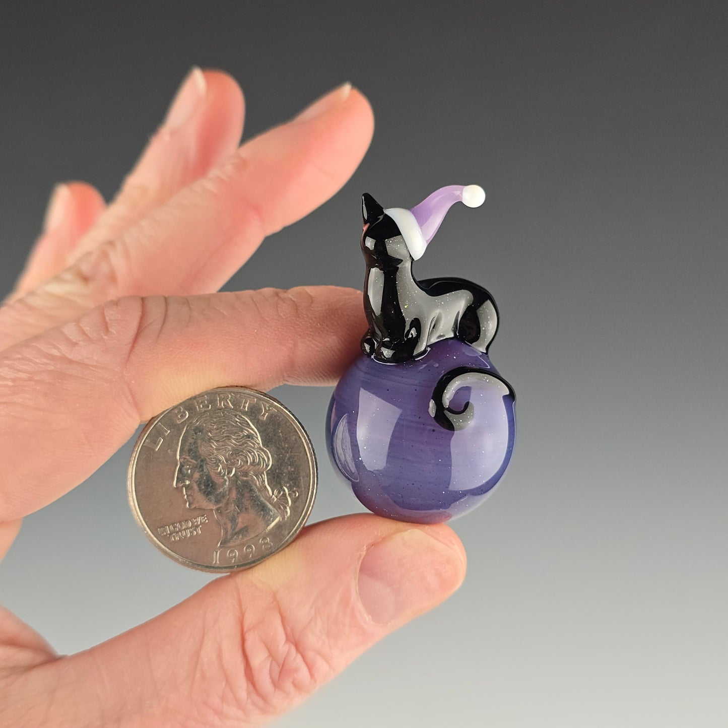 Santa Hat Galaxy Loaf on Royal Jelly Dust 25mm