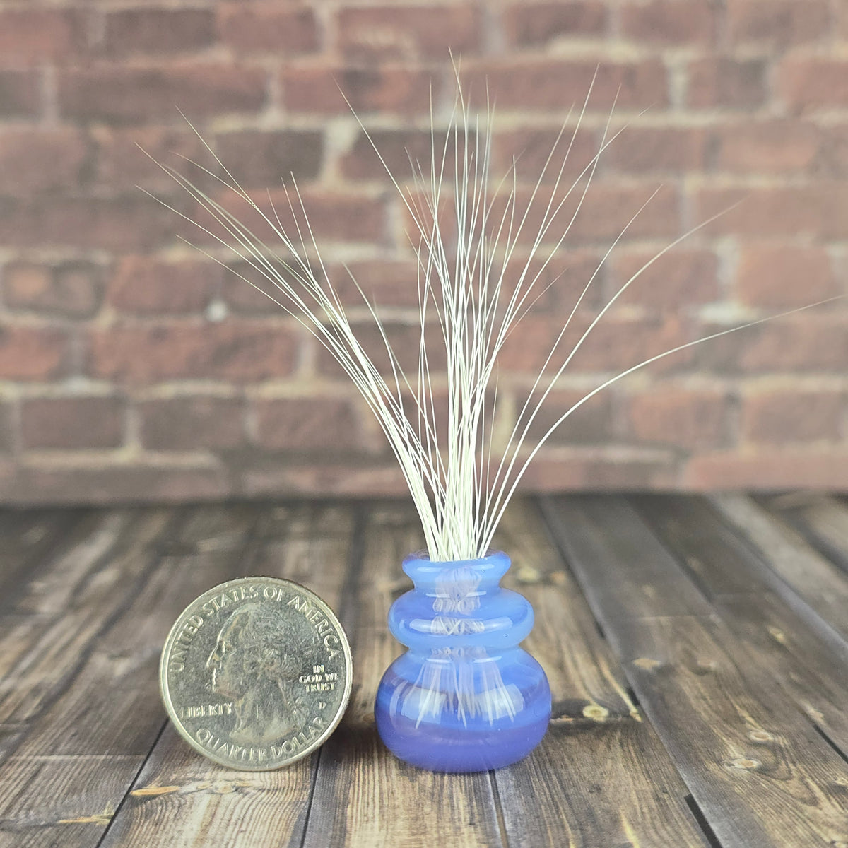 Opal LavenderTriple Bubble Whisker Vase