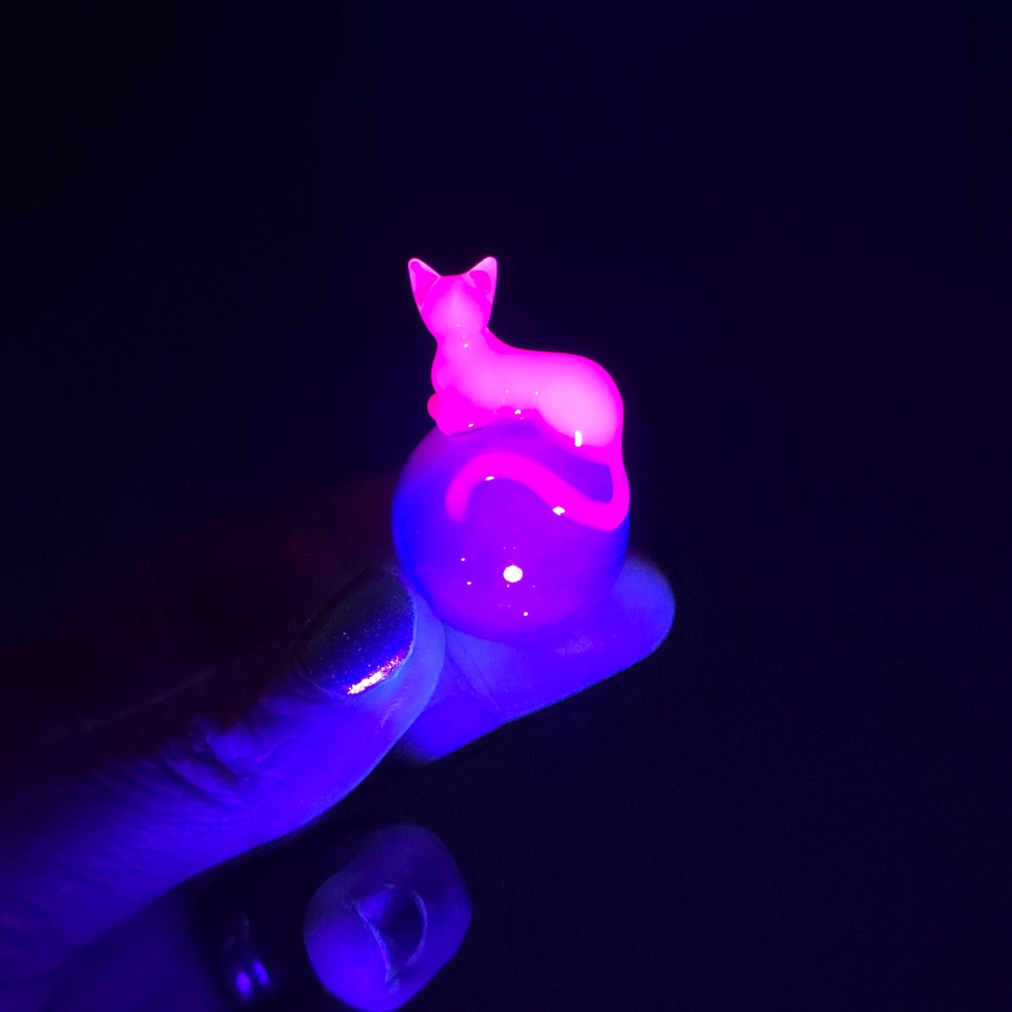 Pink Slyme & UV Glowstick Loaf 25mm