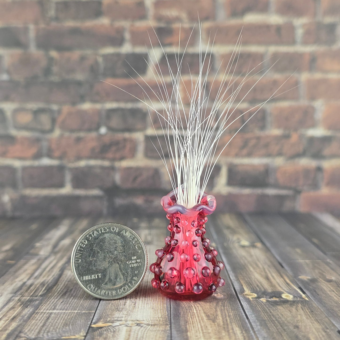Pomegranate & Pink UV Hobnail