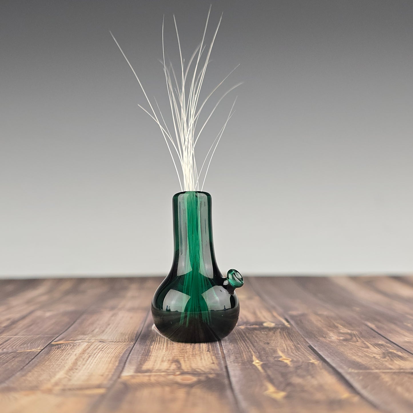 Emerald Mini Tube Whisker Vase