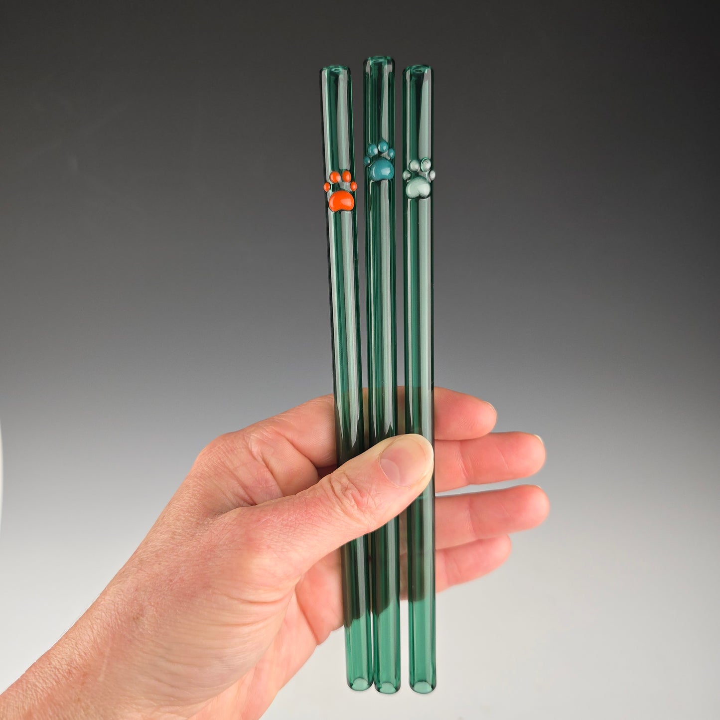 1 Paw Straw: PINT EMERALD