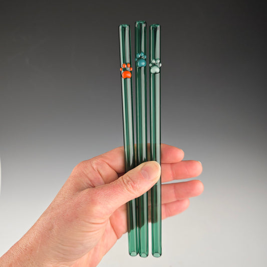 1 Paw Straw: PINT EMERALD