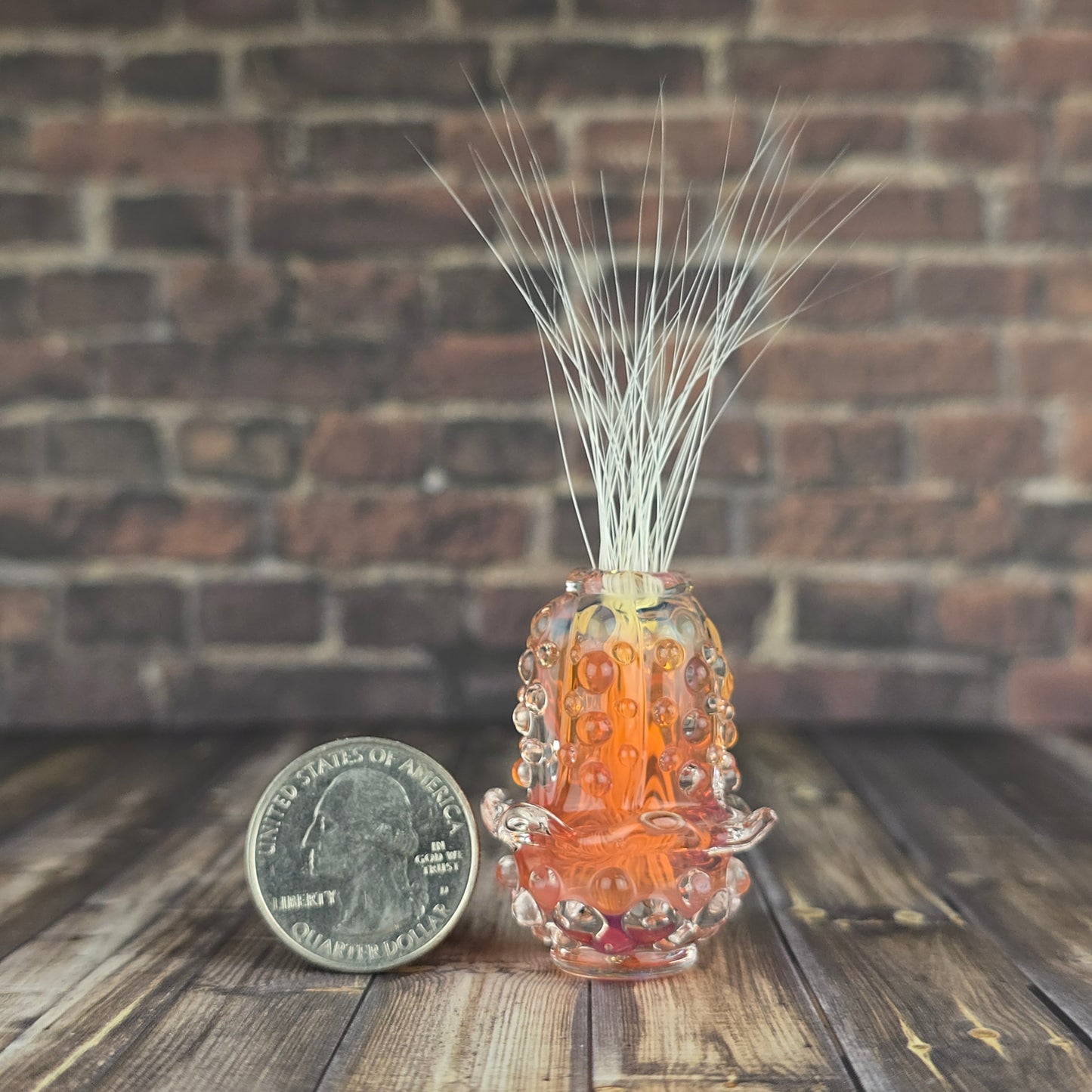Ambrosia with UV Mini Fairy Lamp Replica Whisker Vase