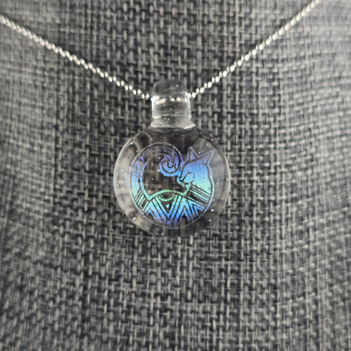 Cool Tones Fade Dichro Aztec Kitty: UV Lucy