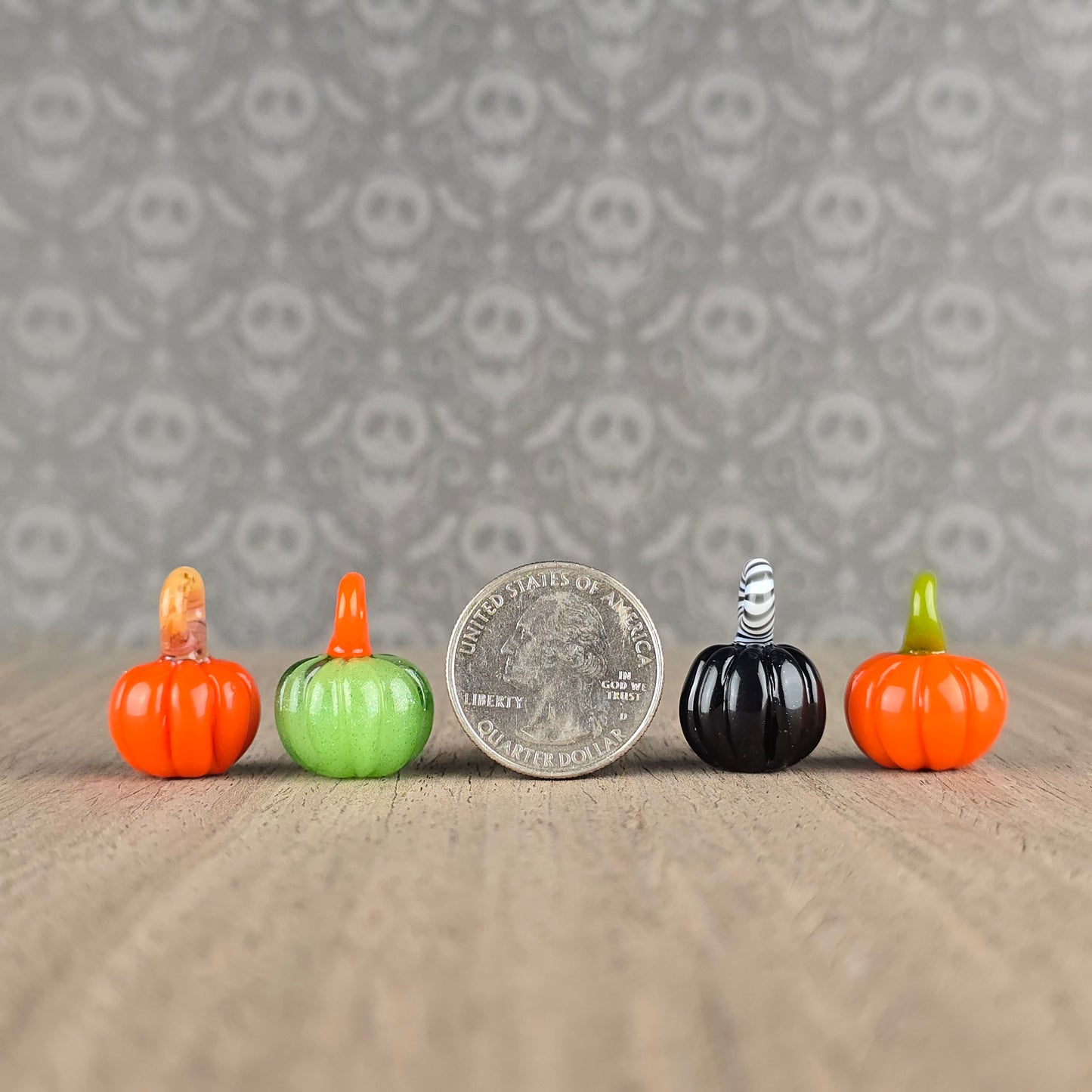 Pumpkin Pendants: Halloween Colors