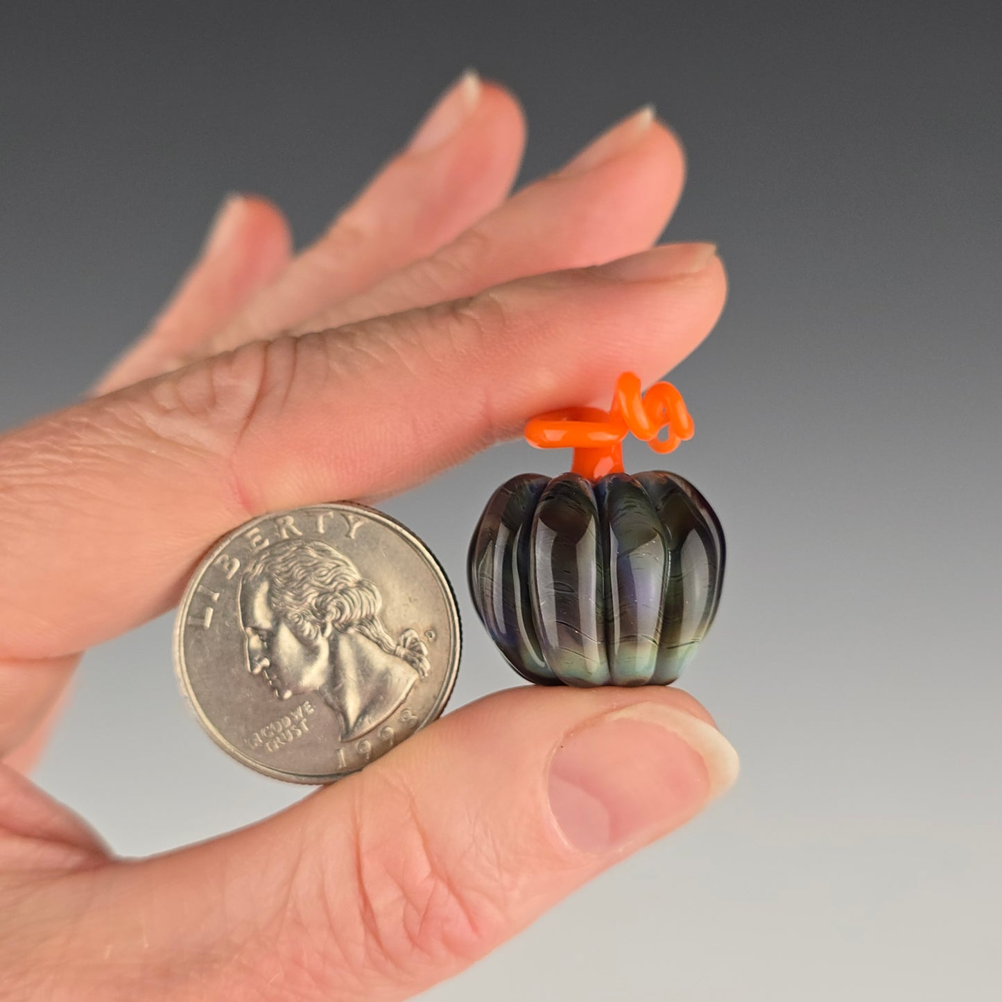 Pumpkin: Dark Earthy with Lava Stem