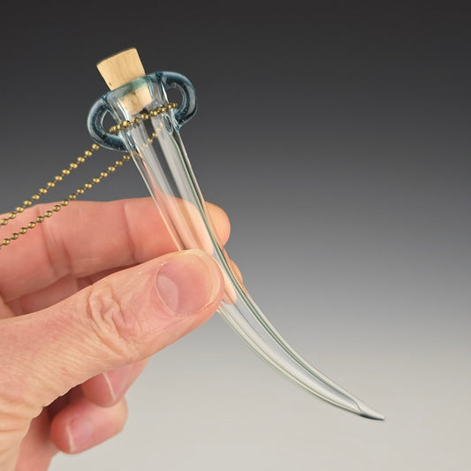 Hanging Whisker Keeper: Blue Stardust 3.75"