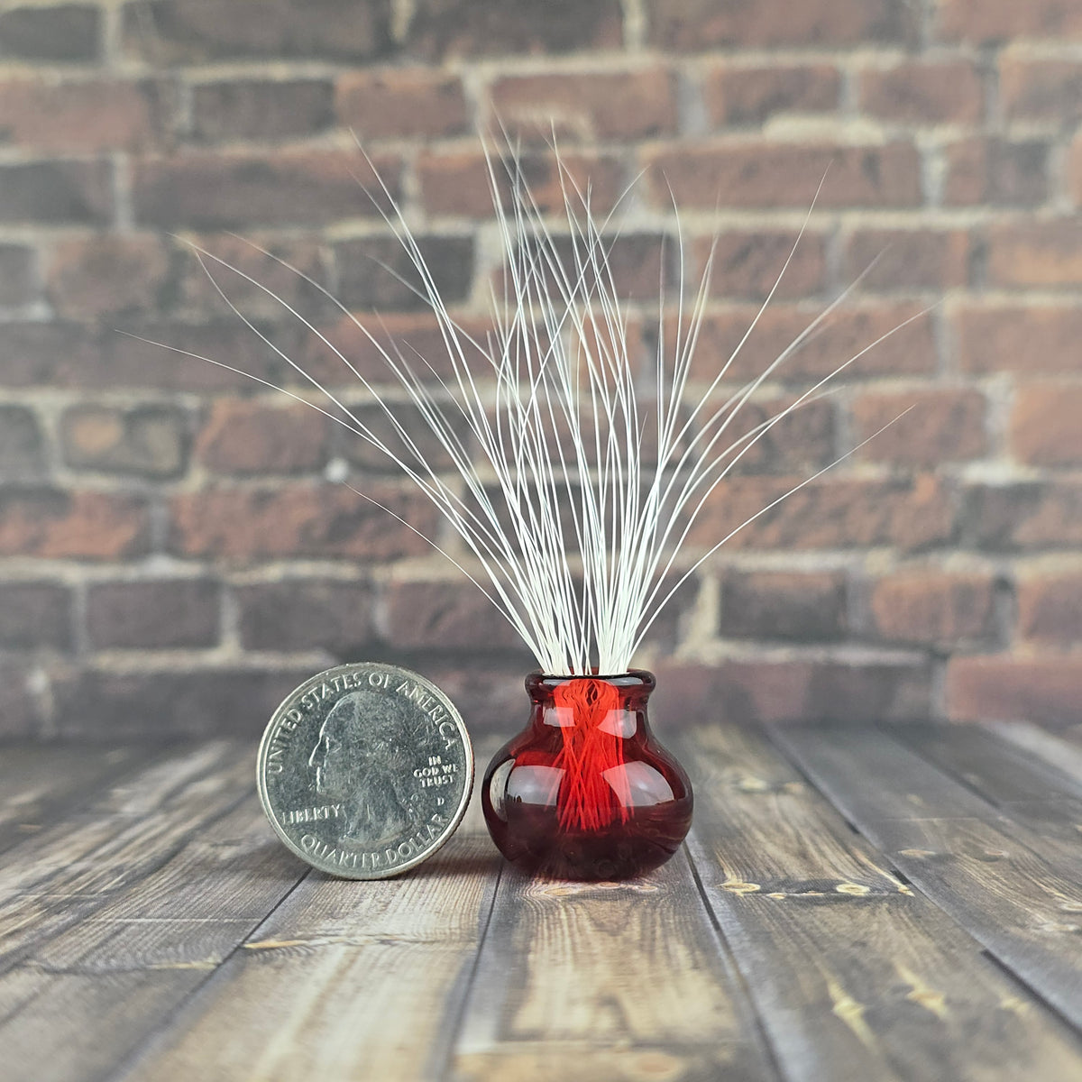 Mini Red Vase