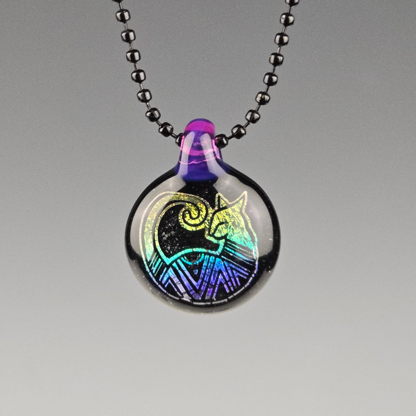 Rainbow Aztec Dichro: Galaxy Jelly