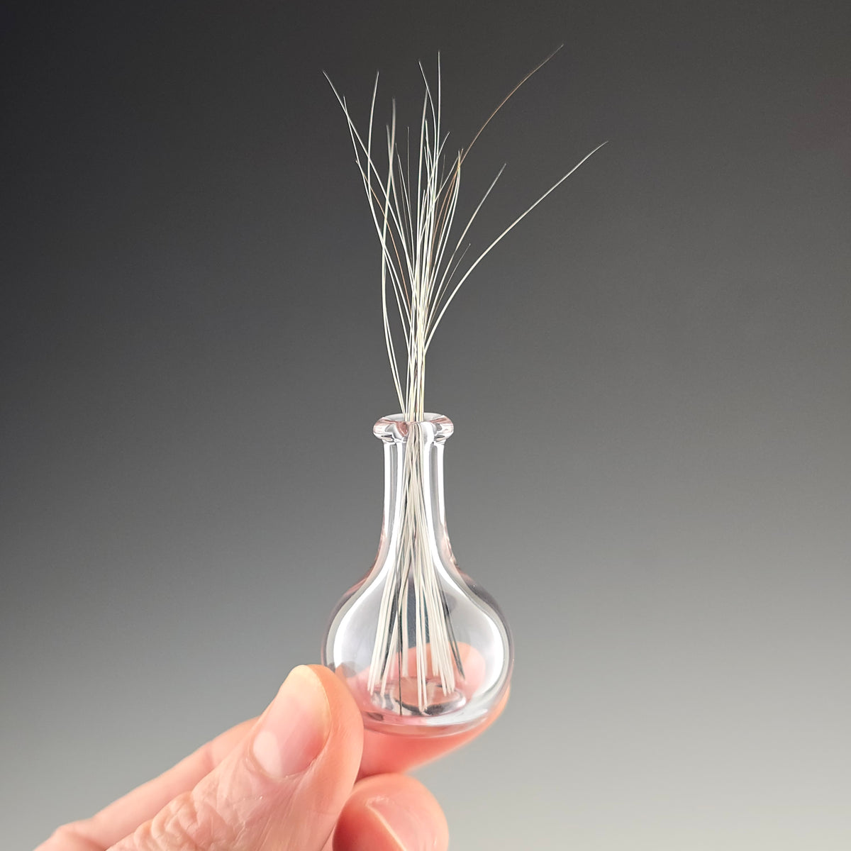 Pale Purple Whisker Vase #4